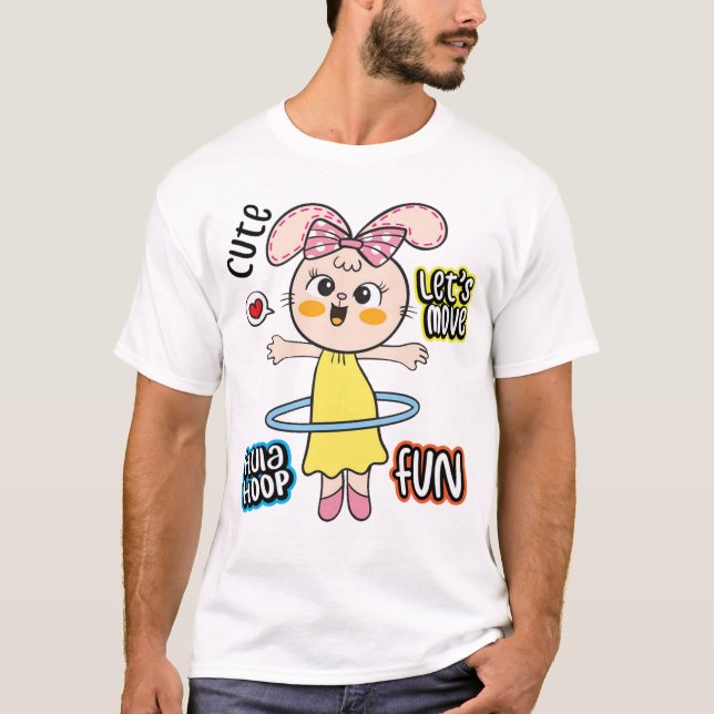 Camiseta Pequeño conejo de conejo (Anverso)