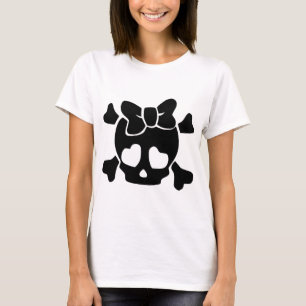Camiseta Pequeño cráneo lindo del bebé