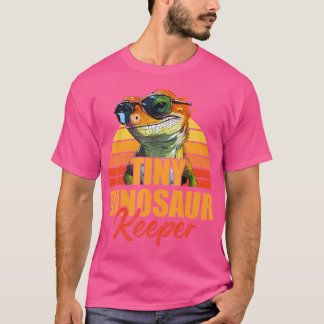 Camiseta Pequeño criador de dinosaurios animal amante Crest