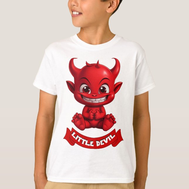 Camiseta Pequeño diablo (Anverso)
