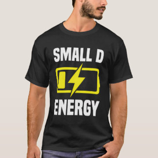 Camiseta Pequeño Dick Energy Funny Small D Energy Bde Big D
