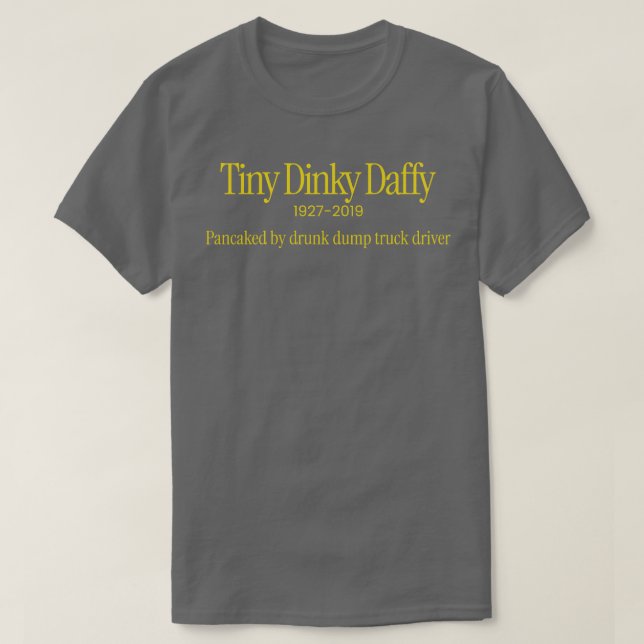 Camiseta Pequeño Dinky Daffy 1927 2019 (Diseño del anverso)