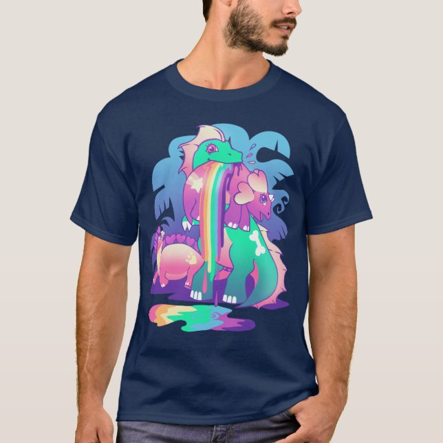 Camiseta Pequeño dinosaurio (Anverso)