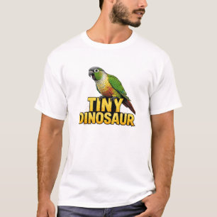 Camiseta Pequeño Dinosaurio Conuro de Cara Verde