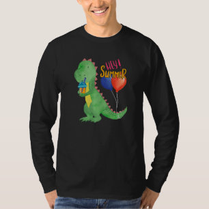 Camiseta Pequeño Dinosaurio Dulce Con Refrescante De Lemona