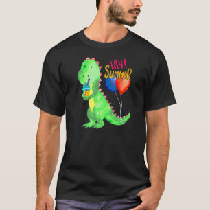 Camiseta Pequeño Dinosaurio Dulce Con Refrescante De Lemona