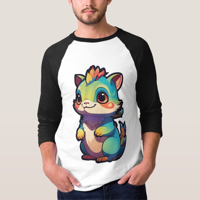 Camiseta Pequeño dragón (Anverso)