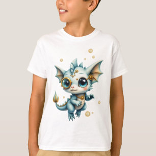 Camiseta Pequeño Dragón de Vapor – Ingeniero de Caos Profes