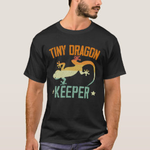 Camiseta Pequeño Dragón Guardián Reptil Gecko Leopardo Lag