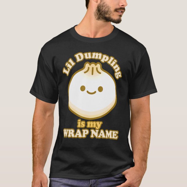 Camiseta Pequeño Dumpling Comida Asiática China Dim Sum Chi (Anverso)