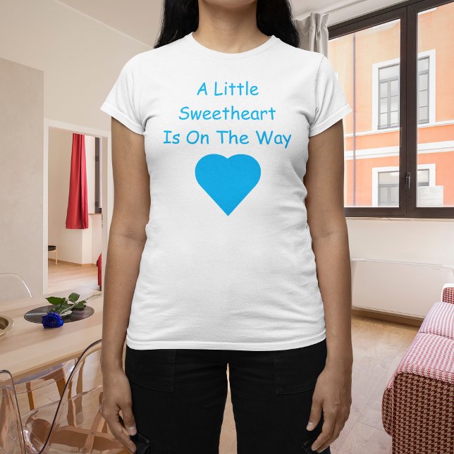 Camiseta Pequeño El día de San Valentín preñez (Subido por el creador)