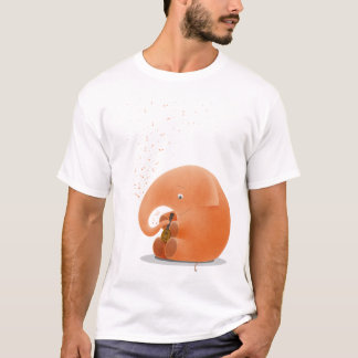 Camiseta Pequeño elefante, gran Ukulele
