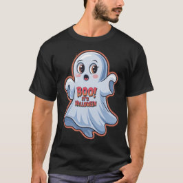 Camiseta Pequeño fantasma asustado