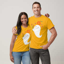 Camiseta Pequeño fantasma de la fiesta de Halloween