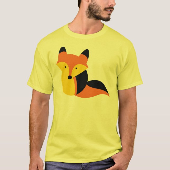 Camiseta Pequeño Fox lindo (Anverso)