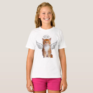 Camiseta Pequeño gatito con alas
