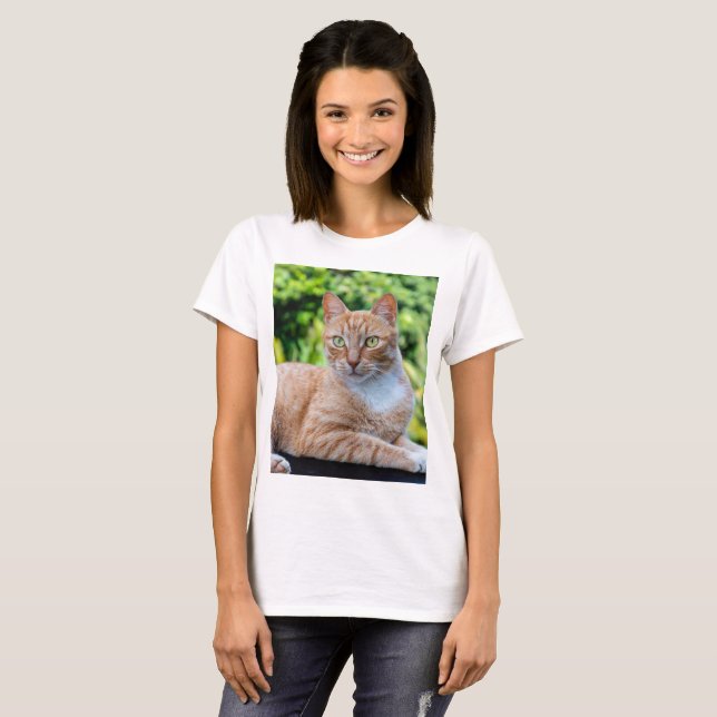 Camiseta Pequeño gatito dulce (Anverso completo)
