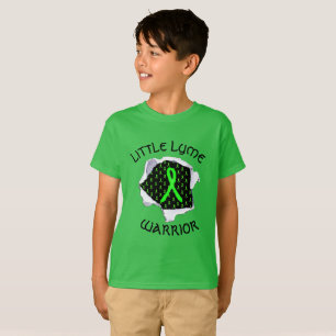 Camiseta Pequeño Guerrero de la Enfermedad de Lyme
