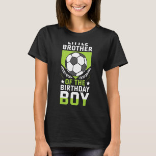 Camiseta Pequeño Hermano Del Jugador De Fútbol De Cumpleaño