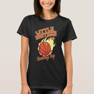 Camiseta Pequeño Hermano Del Nacimiento Fami De Baloncesto