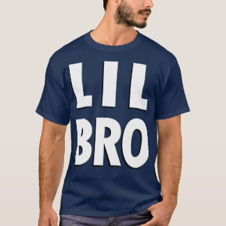 Camiseta Pequeño Hermano LIL BRO Familia Divertida Sencillo