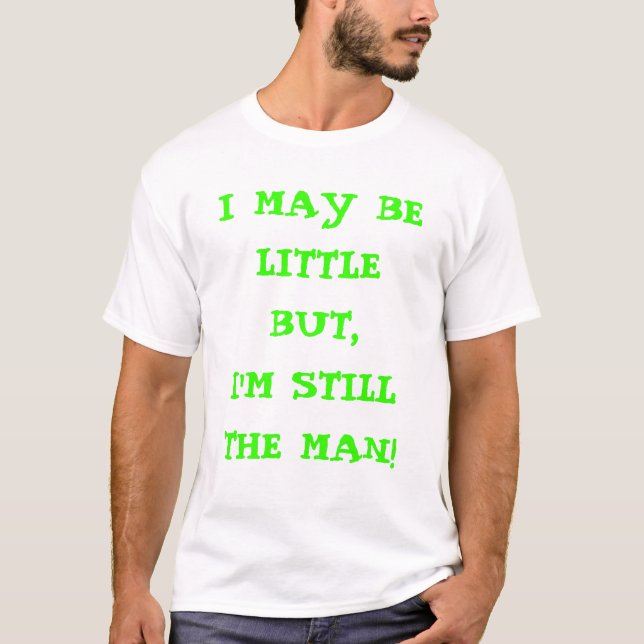 CAMISETA PEQUEÑO HOMBRE (Anverso)