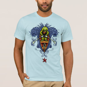 Camiseta Pequeño hombre en el barco