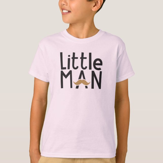 Camiseta Pequeño Hombre - ¡Gran Actitud! Tee kids (Anverso)