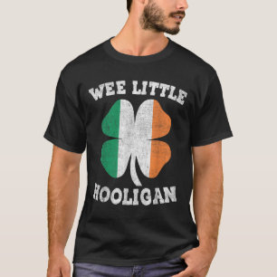 Camiseta Pequeño Hooligan Gracioso Día De Los Niños