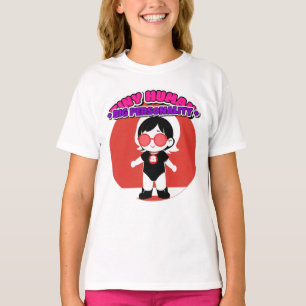 Camiseta Pequeño Humano Gran Personalidad Adorable Niño Peq