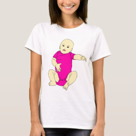 Camiseta Pequeño Ilustracion de arte pop para bebes