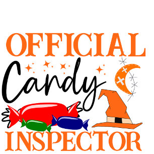 Camiseta Pequeño inspector oficial de golosinas
