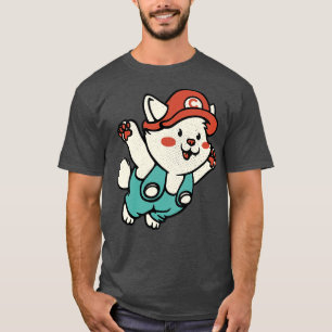 Camiseta Pequeño juego de video Kitty de época 80 por Tobe 