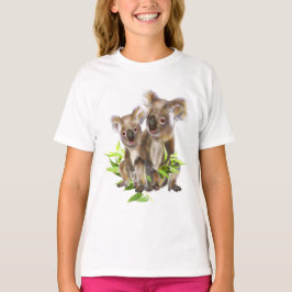 Camiseta Pequeño Koala lindo oso arte animal australiano