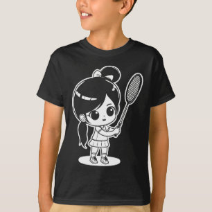Camiseta Pequeño lanzador de Personalizado de Badminton