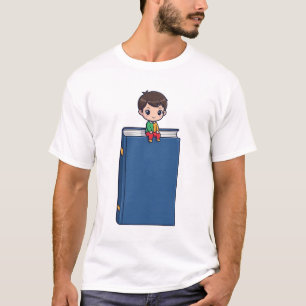 Camiseta Pequeño lector perchado