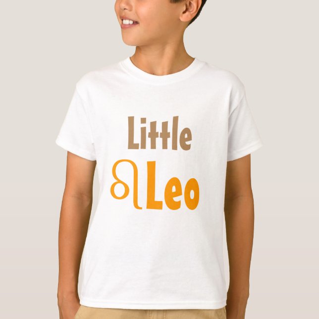 Camiseta Pequeño Leo (Anverso)