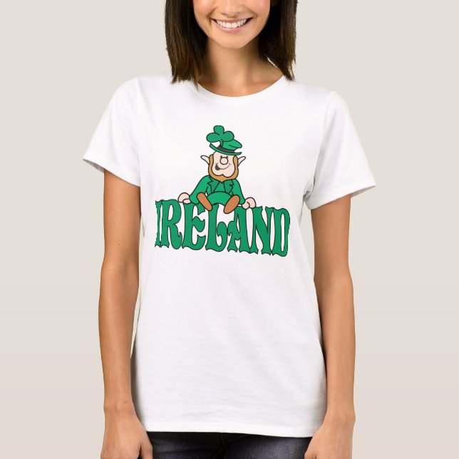 Camiseta Pequeño Leprechaun de Irlanda (Anverso)