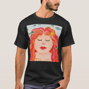 Camiseta PEQUEÑO MERMAID lindo color ilustracion mariti