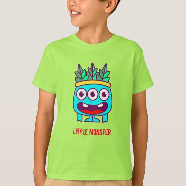 Camiseta Pequeño Monstruo (Anverso)