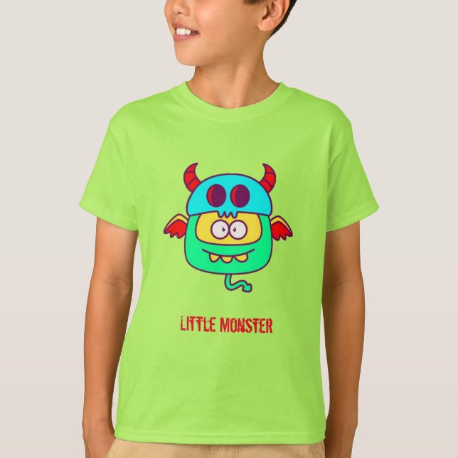 Camiseta Pequeño Monstruo (Anverso)