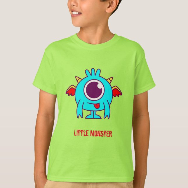 Camiseta Pequeño Monstruo (Anverso)
