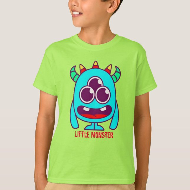Camiseta Pequeño Monstruo (Anverso)