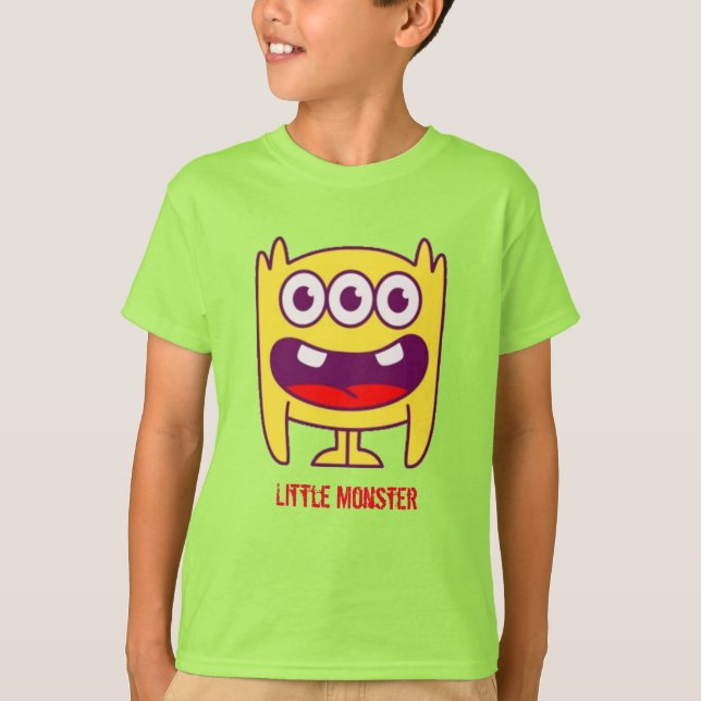 Camiseta Pequeño Monstruo (Anverso)
