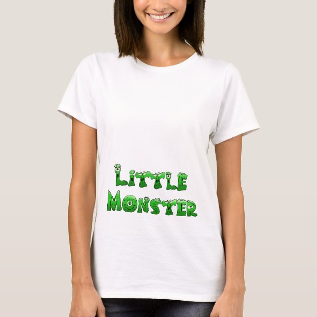 Camiseta Pequeño Monstruo de Caída (Anverso)