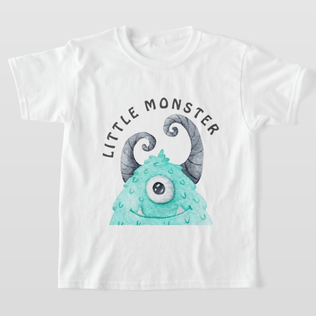 Camiseta Pequeño monstruo de los chicos (Distribución)
