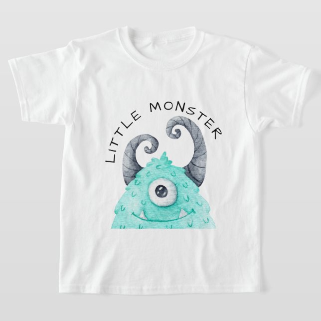 Camiseta Pequeño monstruo de los chicos (Distribución)