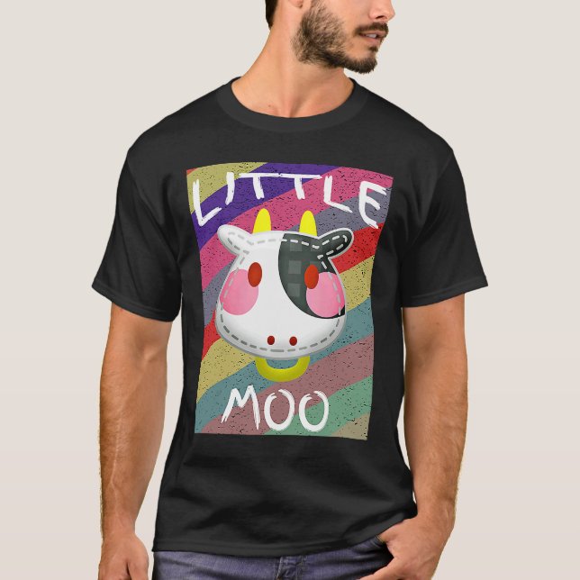 Camiseta Pequeño Moo Vaca CGLRE Edad Regresión Olor Pequeña (Anverso)
