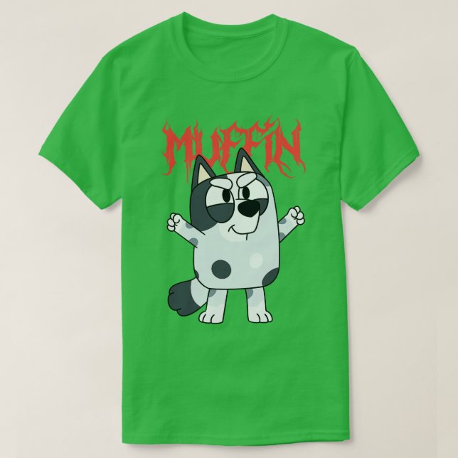 Camiseta Pequeño Muffin Metalizado (Diseño del anverso)