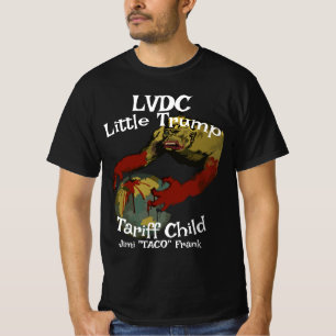 Camiseta PEQUEÑO Niño de los Aranceles Trump Jimi "Taco" Fr